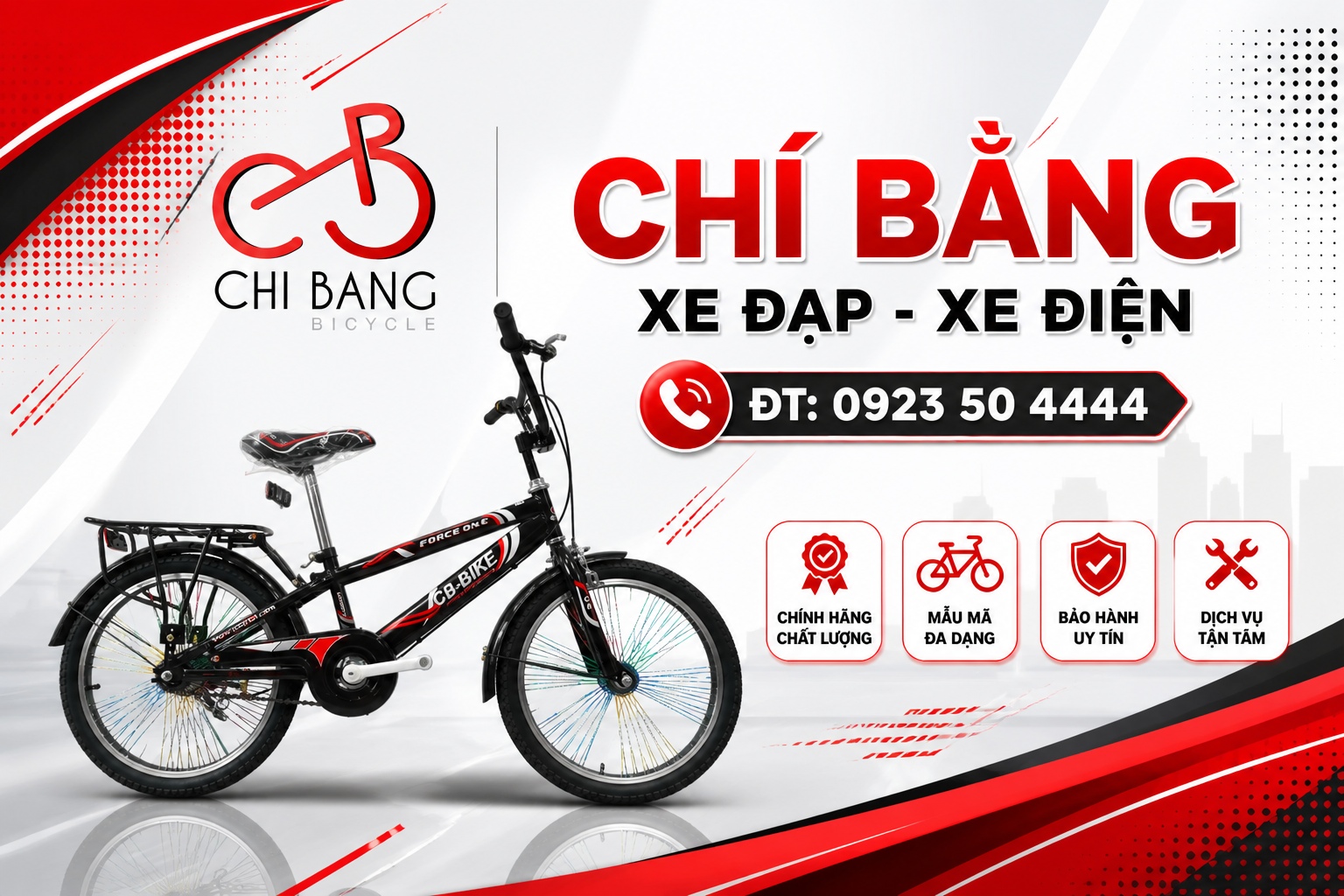 Xe 9x 500 cb-bike BG đỏ
