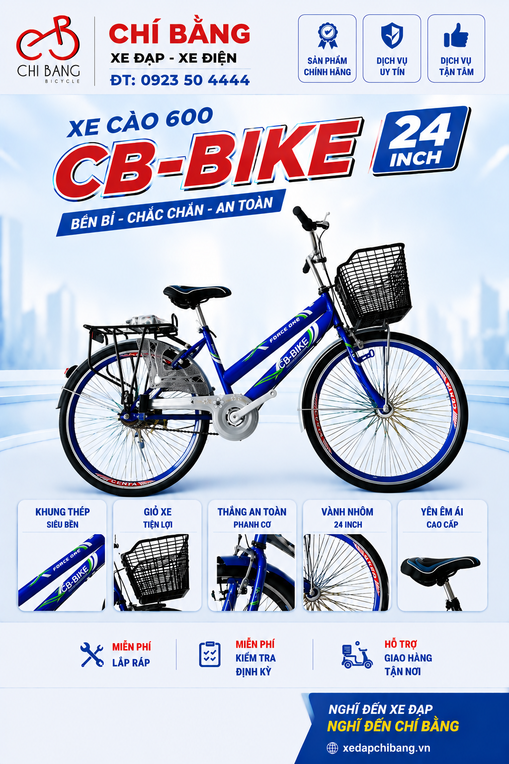 Xe HT 600 cb-bike dương