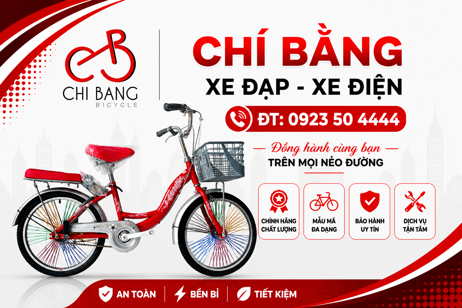 Xe win 500-72 CK đỏ