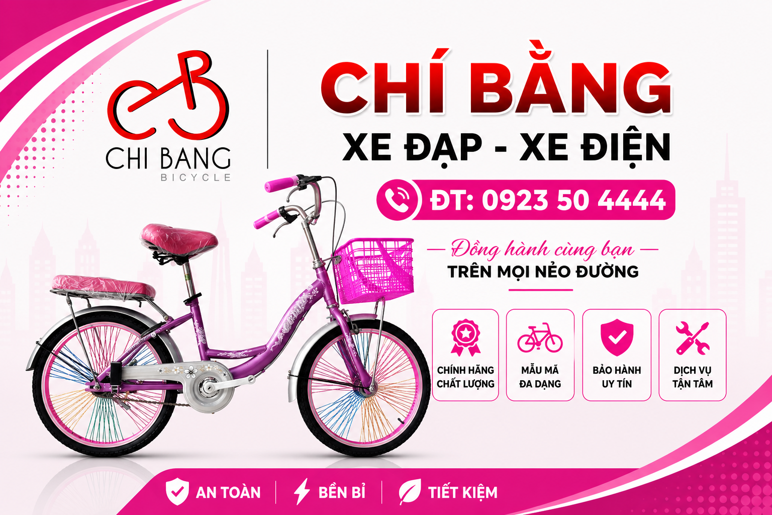 Xe win 500-72 CK hồng