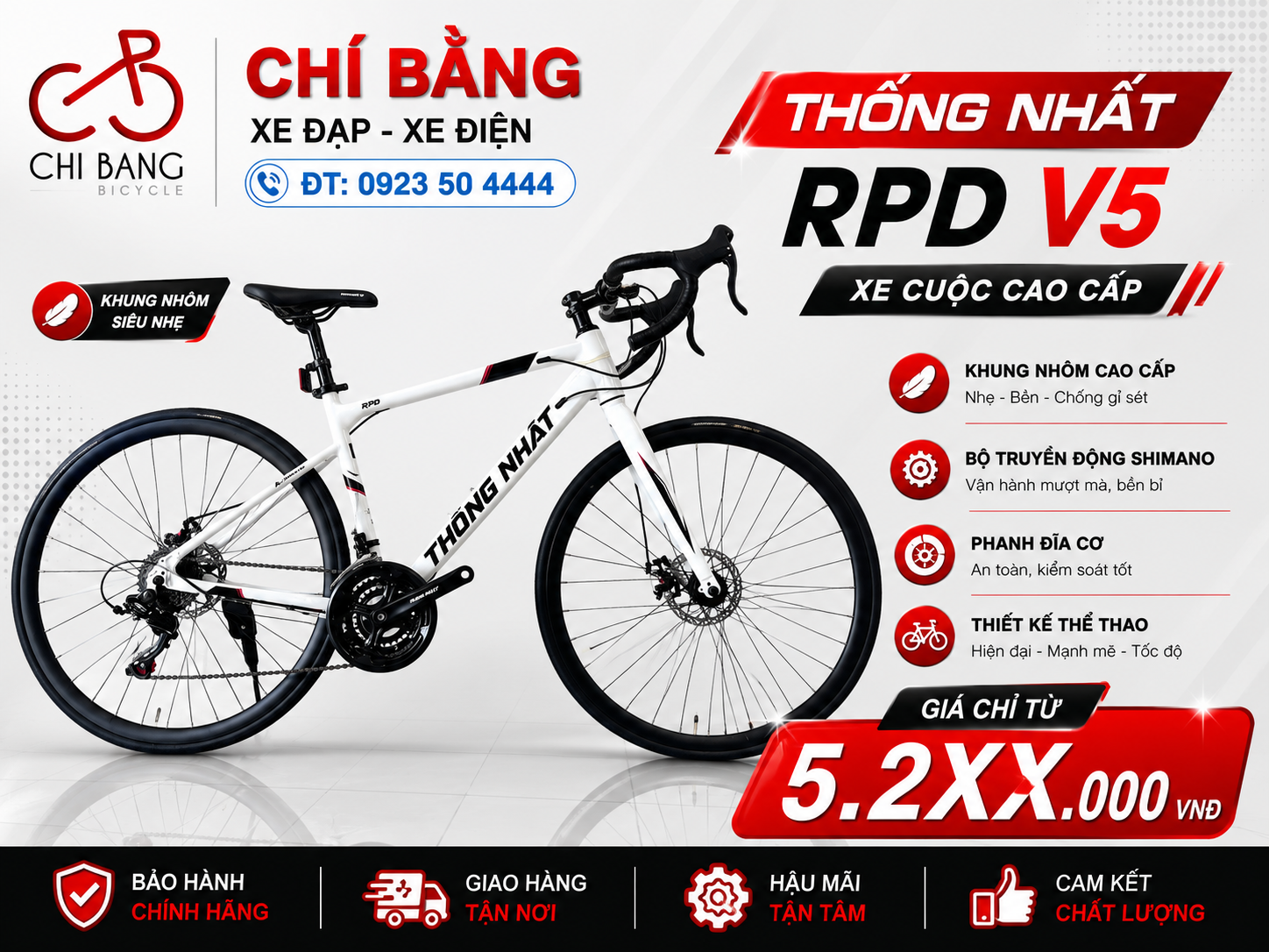 xe cuộc V5